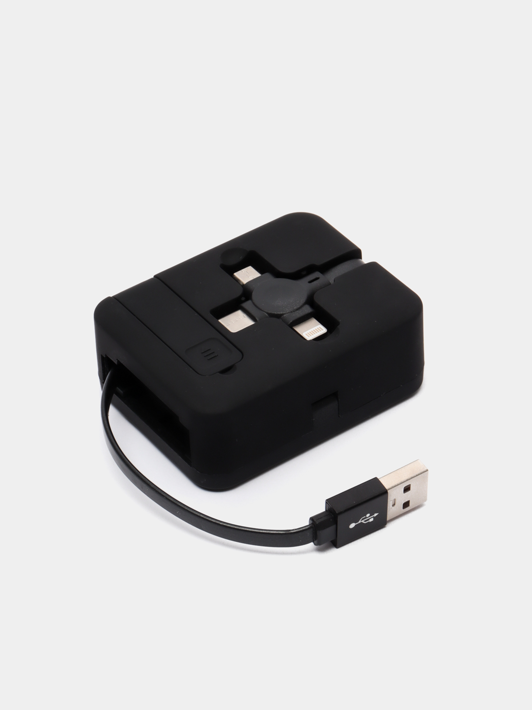 Подставка для телефона, кабель 3 в 1 Micro Usb / Type-C / Lightning и  зеркало купить по цене 100 ₽ в интернет-магазине Магнит Маркет