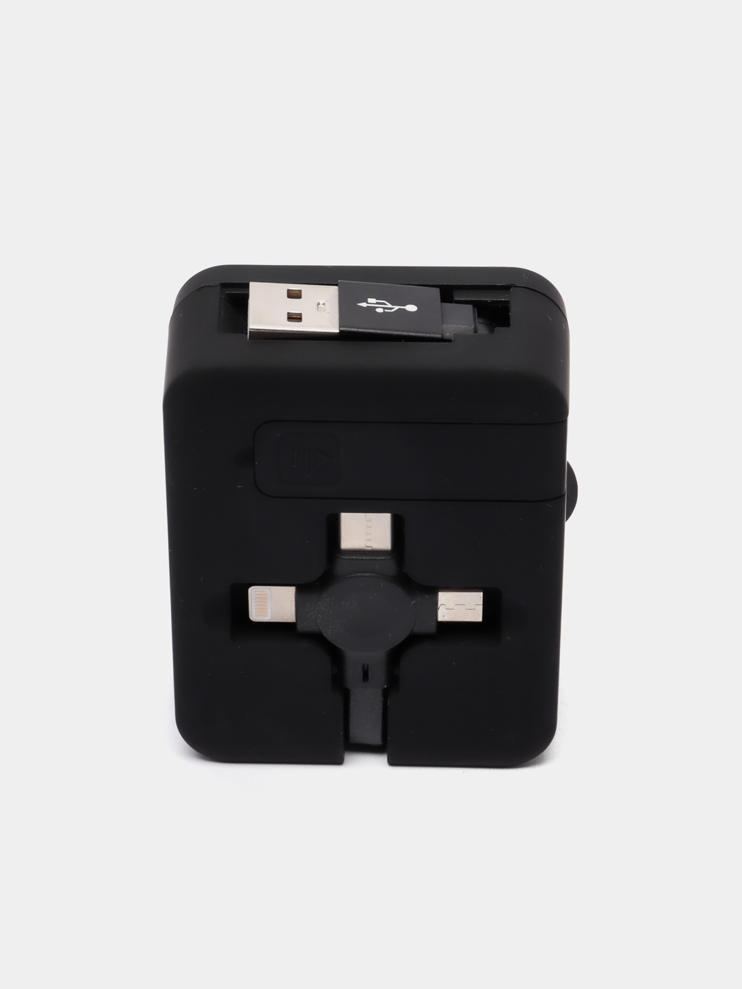 Подставка для телефона, кабель 3 в 1 Micro Usb / Type-C / Lightning и  зеркало купить по цене 100 ₽ в интернет-магазине Магнит Маркет