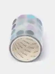 Коралловый меланж стикеры круглые, самоклеящиеся, 3 м х 50 мм