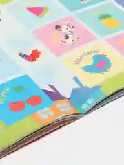 Коралловый меланж книга с наклейками большая активити. Раскрска/игры/лабиринты/прописи 235х330мм. Проф-Пресс
