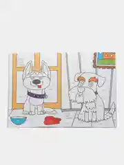 Коралловый меланж книга с наклейками большая активити. Раскрска/игры/лабиринты/прописи 235х330мм. Проф-Пресс