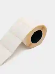 Белый термоэтикетка ЭКО, белая, 58 x 40 мм, рулон 450 штук