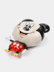 Синий фольгированный воздушный шар Микки Маус, Минни Маус