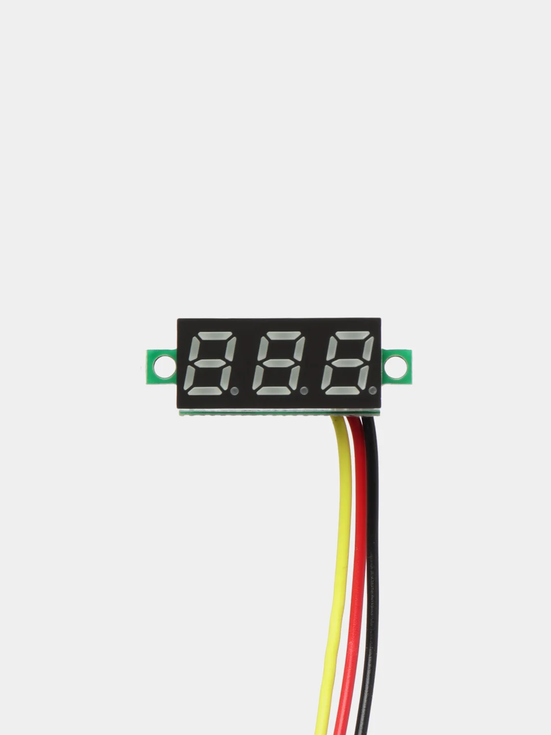 Лесной зеленый цифровой вольтметр 0-100V, без корпуса, 4 цвета