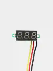 Красный цифровой вольтметр 0-100V, без корпуса, 4 цвета