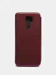 Бордовый чехол-книжка XIAOMI 10TPro, 11Pro, Note 10 Lite,Redmi 9, 9A, 9T/PocoM3, Note 10, Note 9T