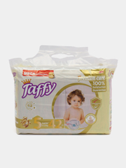 Подгузники Taffy Premium Care, 11-25 кг, 42 штуки