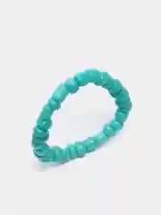 Зеленый кольцо из бисера