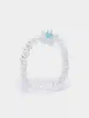 Прозрачный кольцо из бисера