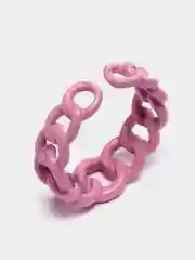 Розовый кольца Chain разноцветные
