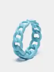 Голубой кольца Chain разноцветные