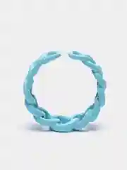 Голубой кольца Chain разноцветные