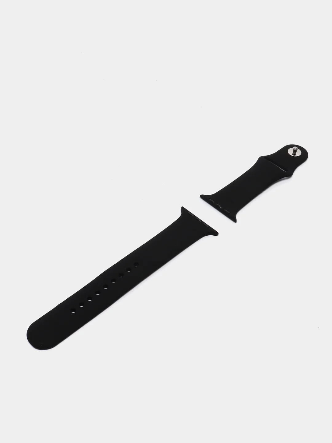 Черный ремешок для Apple Watch, 45 мм
