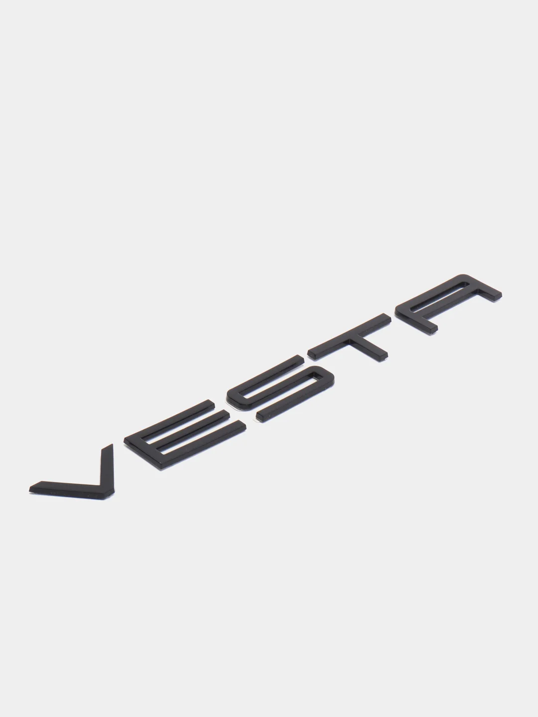 Черный эмблема VESTA на багажник в стиле Porsche