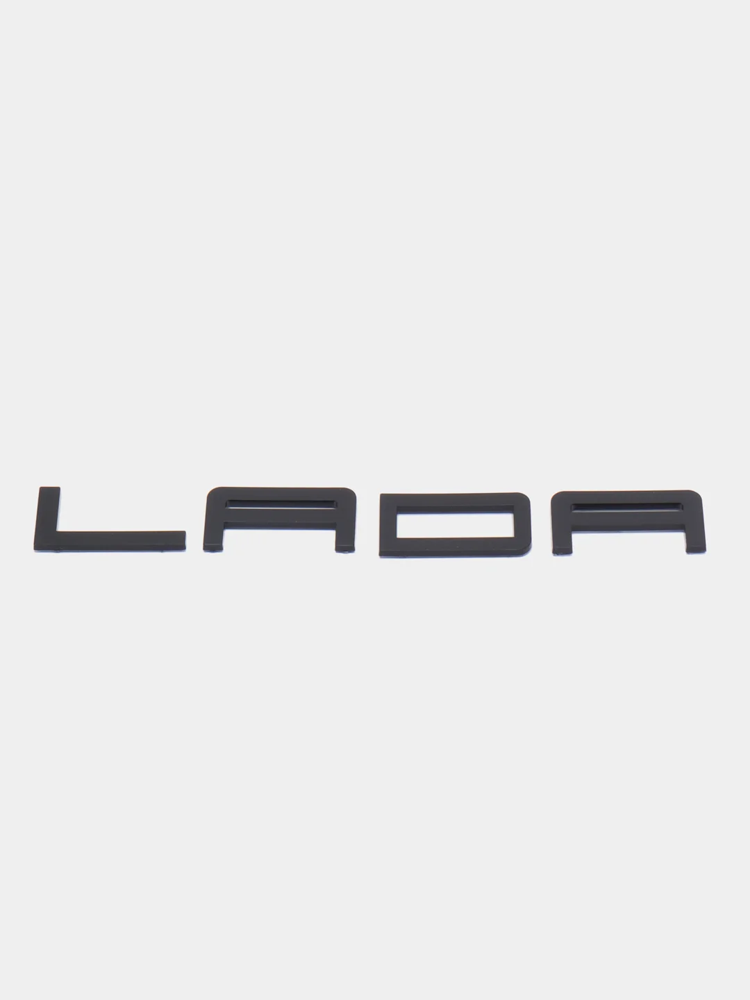 Черный эмблема Lada на багажник в стиле Porsche