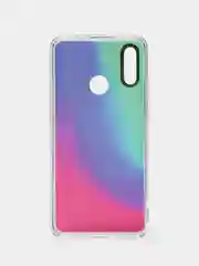 Темно-синий чехол Huawei P Smart 2019 / Honor 10 Lite, Хонор 10 Лайт, твердый, прозрачный, с рисунком