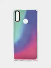 Темно-синий чехол Huawei P Smart 2019 / Honor 10 Lite, Хонор 10 Лайт, твердый, прозрачный, с рисунком