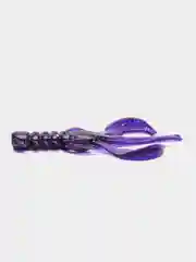 Фиолетовый силиконовая приманка ChebLures рак Nimble, 6,4 см, 2 штуки