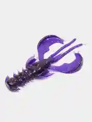 Фиолетовый силиконовая приманка ChebLures рак Nimble, 6,4 см, 2 штуки