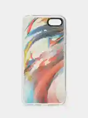 Красный чехол Honor 7A, 7A Prime, 7S, Huawei Y5 2018, Lite, Y5 Prime, прозрачный, с рисунком