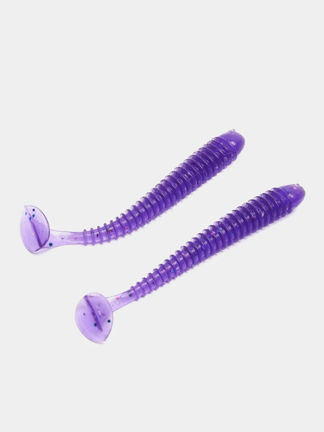 Фиолетовый силиконовая приманка ChebLures Swing Impact, 5 см, 2 штуки