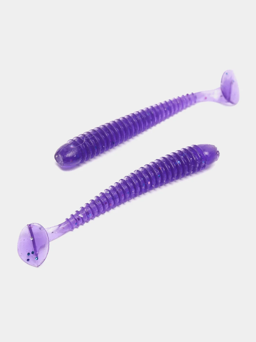 Фиолетовый силиконовая приманка ChebLures Swing Impact, 5 см, 2 штуки