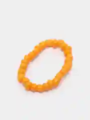 Желтый кольцо из бисера