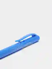 Голубой шариковая ручка