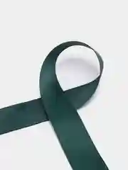 Тёмно-зелёный лента репсовая, 2,5 см
