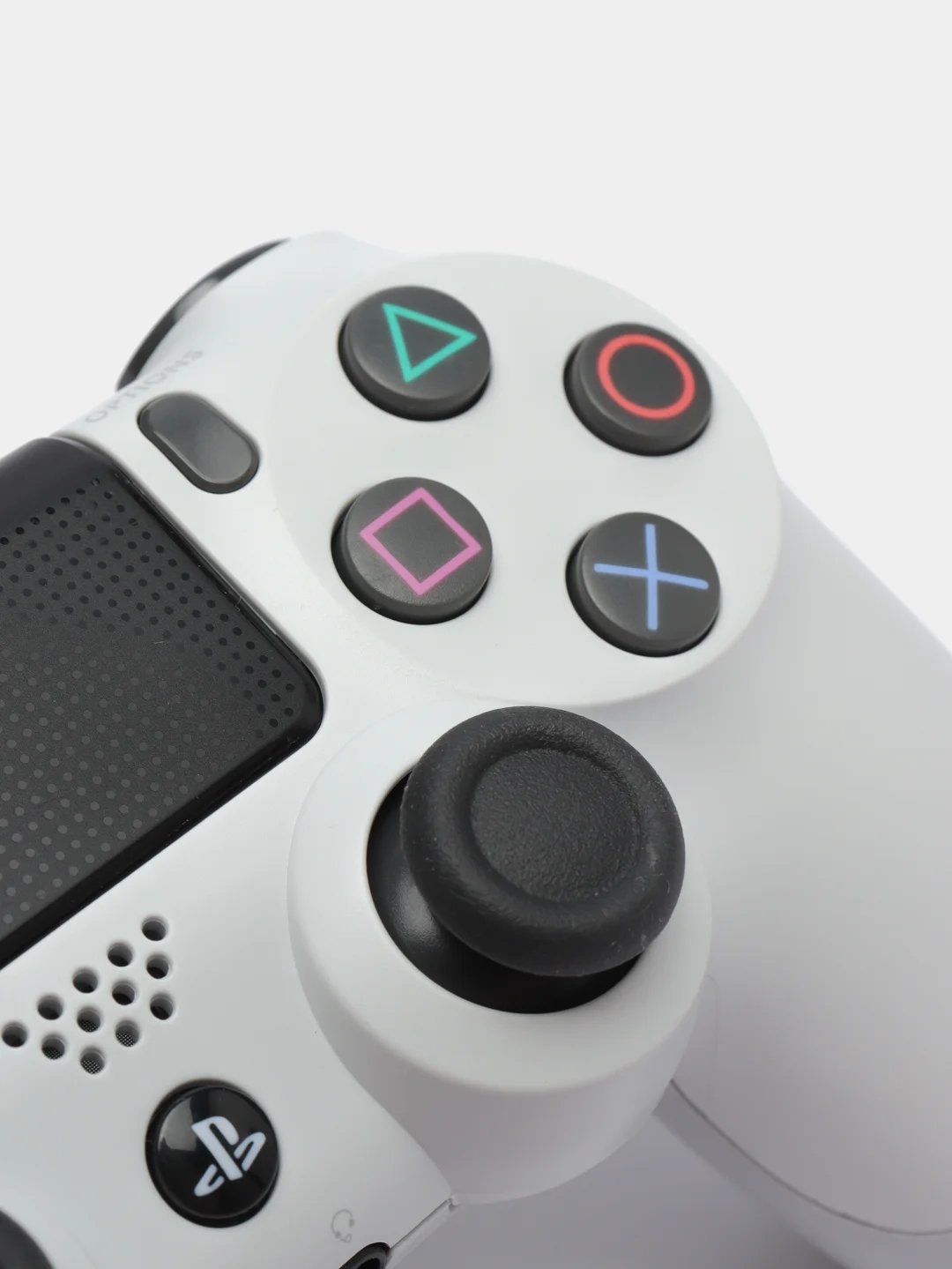Белый беспроводной геймпад для PS4, PC, телефона