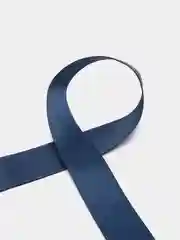 Темно-синий лента репсовая, 2,5 см