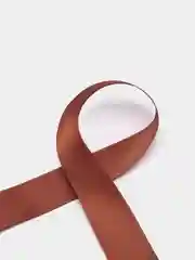 Коричневый лента репсовая, 2,5 см