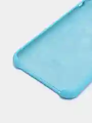 Голубой чехол Silicone Case для iPhone 11