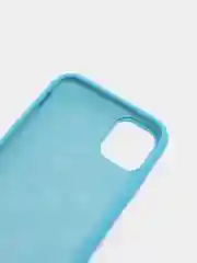 Голубой чехол Silicone Case для iPhone 11
