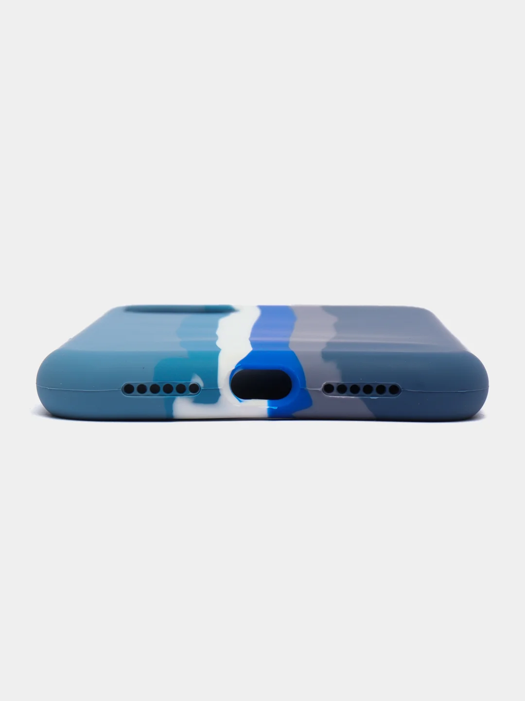 Синий чехол Silicone Case для iPhone 11