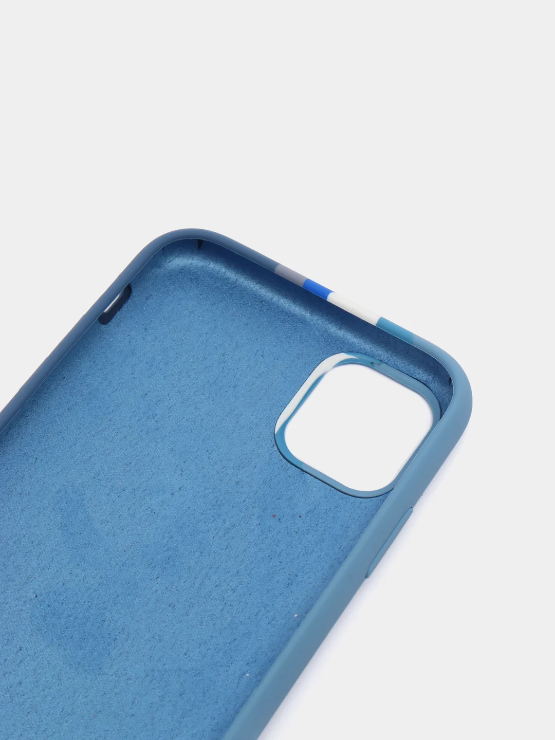 Синий чехол Silicone Case для iPhone 11