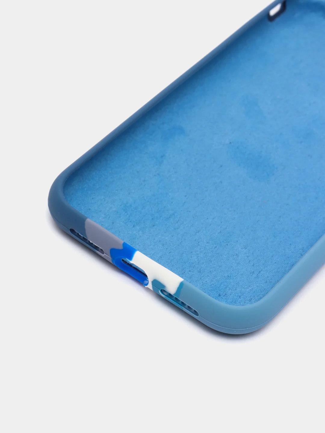 Синий чехол Silicone Case для iPhone 11
