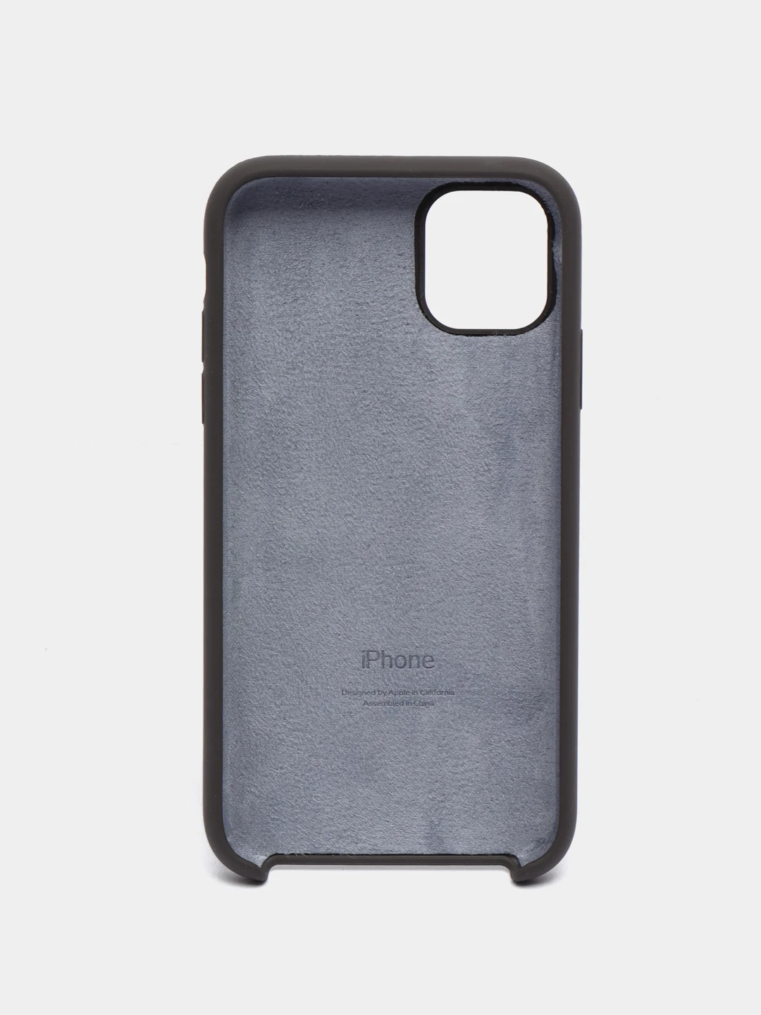 Тёмно-серый чехол Silicone Case для iPhone 11