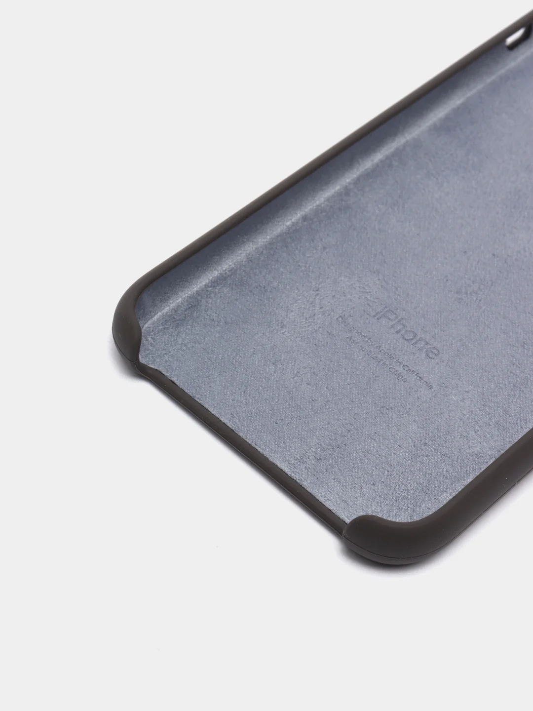Тёмно-серый чехол Silicone Case для iPhone 11