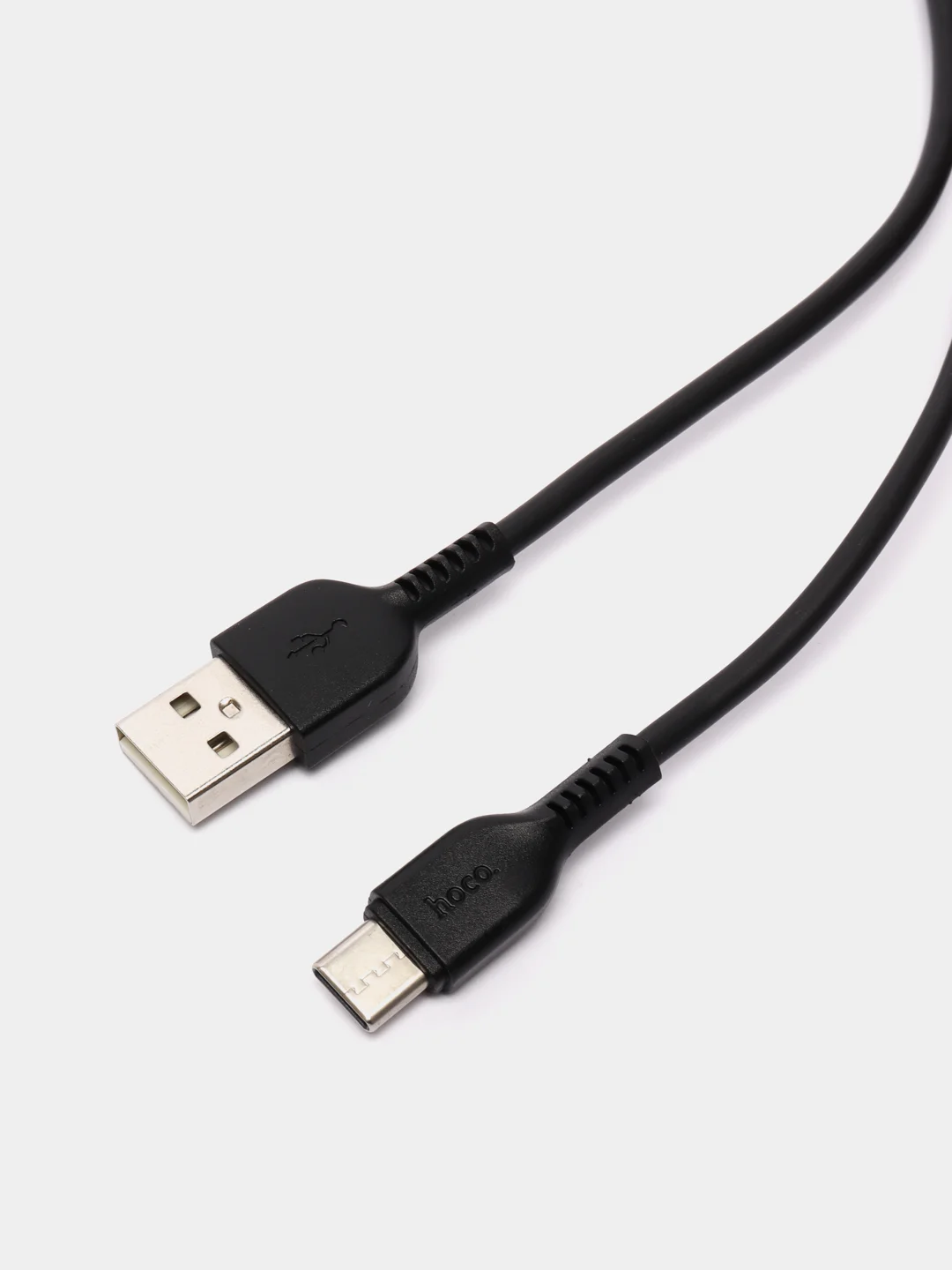 Черный кабель С БЫСТРОЙ ЗАРЯДКОЙ 3.0A Hoco X20 для Type-C, 1 метр