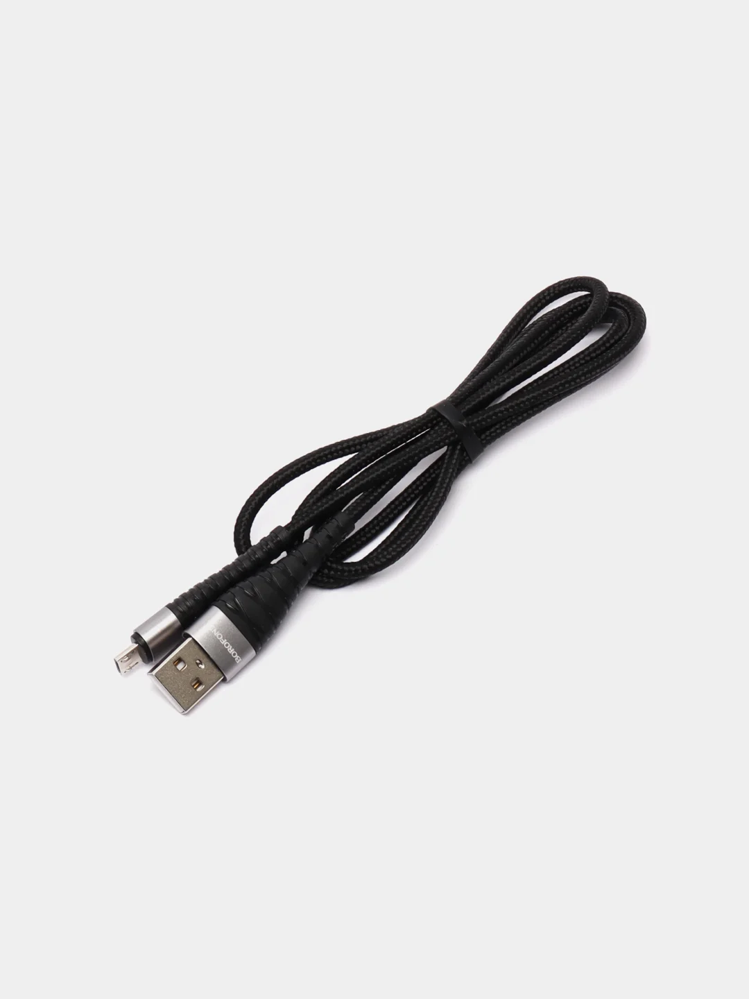 Черный кабель для зарядки micro-USB / Type-C Borofone BX32