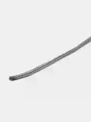 Серый металлик шнур полиэфирный, 200 м, 4 мм