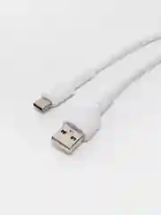 Белый кабель Borofone BX16 для Lightning, Micro-USB, Type-C, от 2.4A до 3.0A, 1м