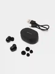Черный беспроводные вакуумные bluetooth-наушники с микрофоном Borofone BW06