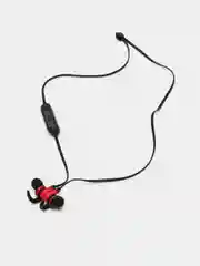 Красный беспроводные Bluetooth наушники вакуумные, с шейным шнурком А7