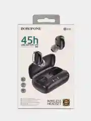 Черный беспроводные Bluetooth-наушники Borofone BE55 Perfect