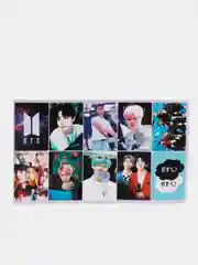 Рыжий наклейки BTS, K-POP