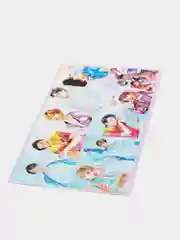 Желтый наклейки BTS, K-POP