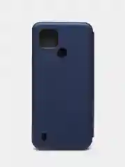 Синий чехол-книжка для Realme C21 / C21Y