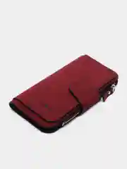 Бордовый кошелек женский Baellerry, многофункциональный